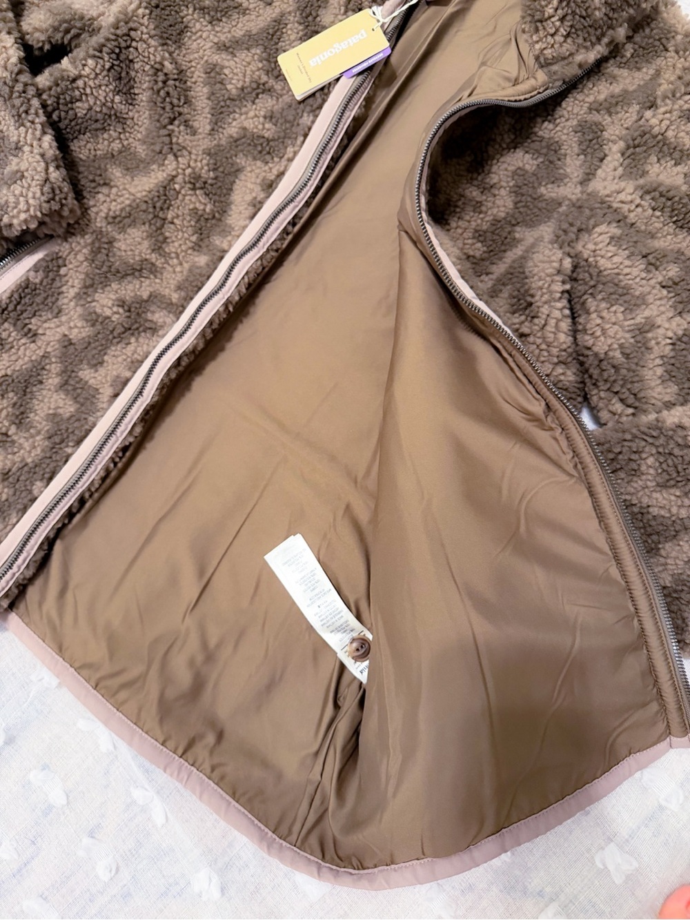 NWT! Patagonia Sherpa fleece Plush Jacket Size L - Picture 4 of 7